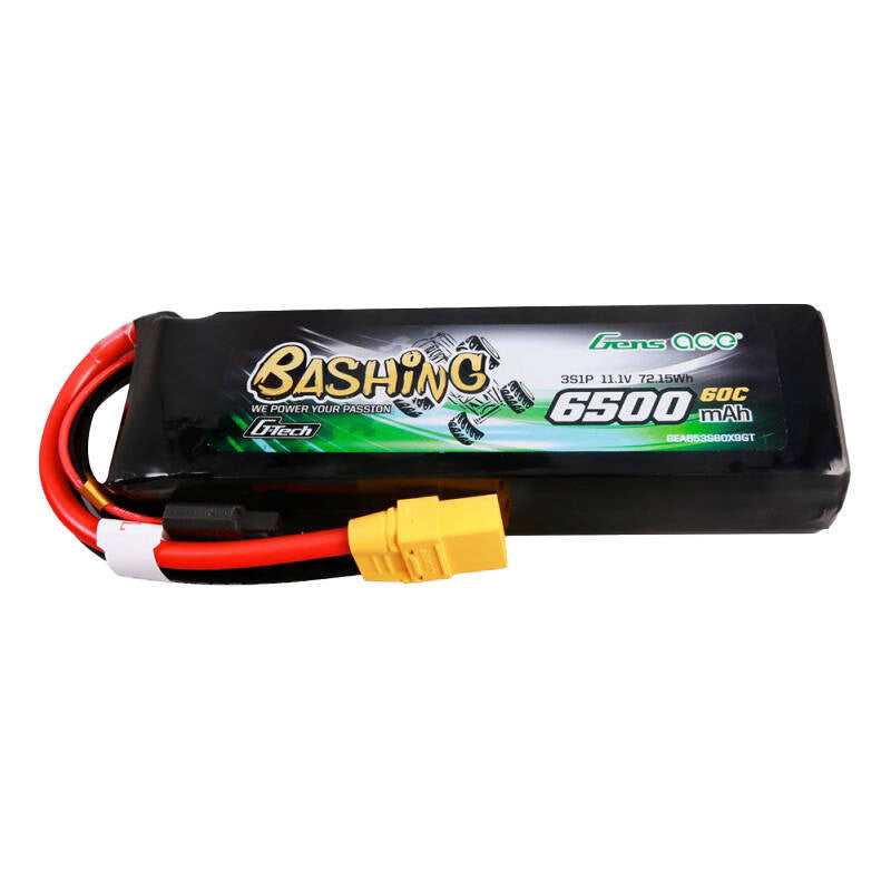 Gens ace G-Tech 6500mAh 11,1V 60C 3S1P Lipo Akkupack mit XT90-Bashing Serie