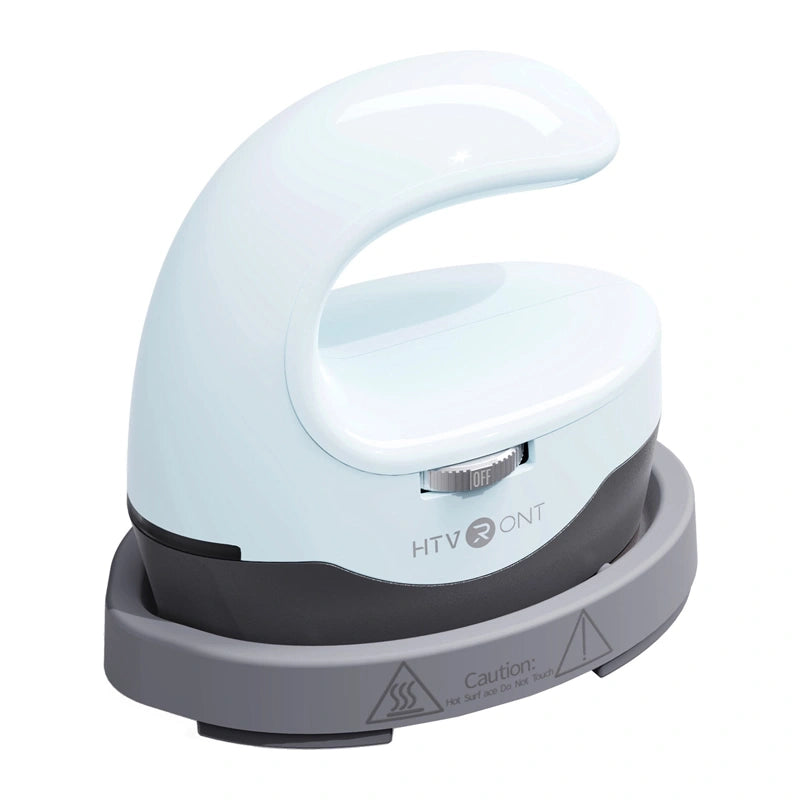 HTVRONT HPM02 Mini4 Heat Transfer Press (Light Blue) - Image 1