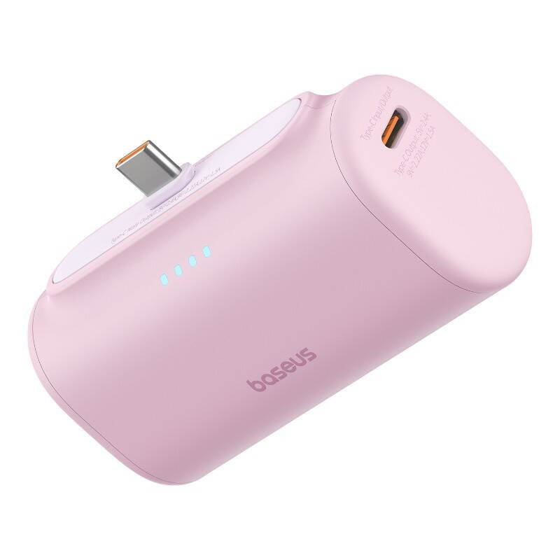 Powerbank Baseus Compact USB-C 5000mAh, 20W (pink) - Product Image 1