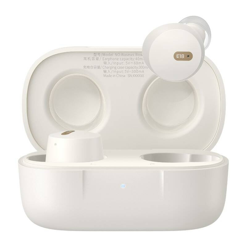 Earphones TWS Baseus Bowie E18 (white) - Product Image 2