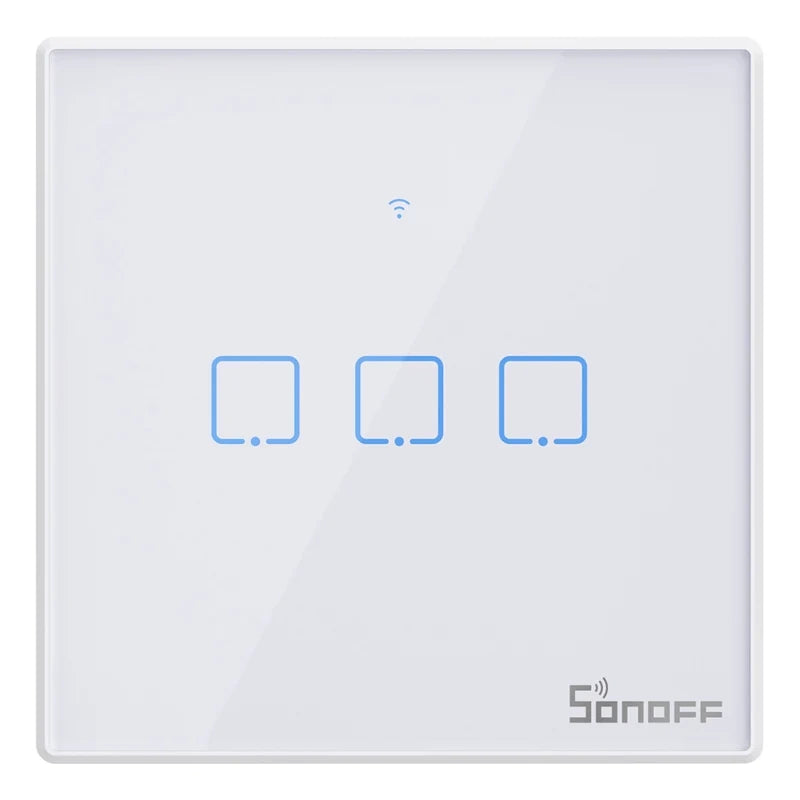 Smart Switch WiFi + RF 433 Sonoff T2 EU TX (3-Kanal) aktualisiert