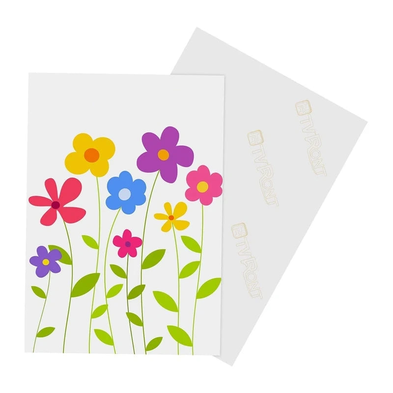HTVRONT Thermal Transfer Paper for Light-Colored Fabrics, A4, 8 sheets - Image 1