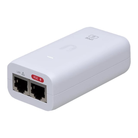 Ubiquiti | 802.3af Supported PoE Injector | U-POE-af | Ethernet LAN (RJ-45) ports 1