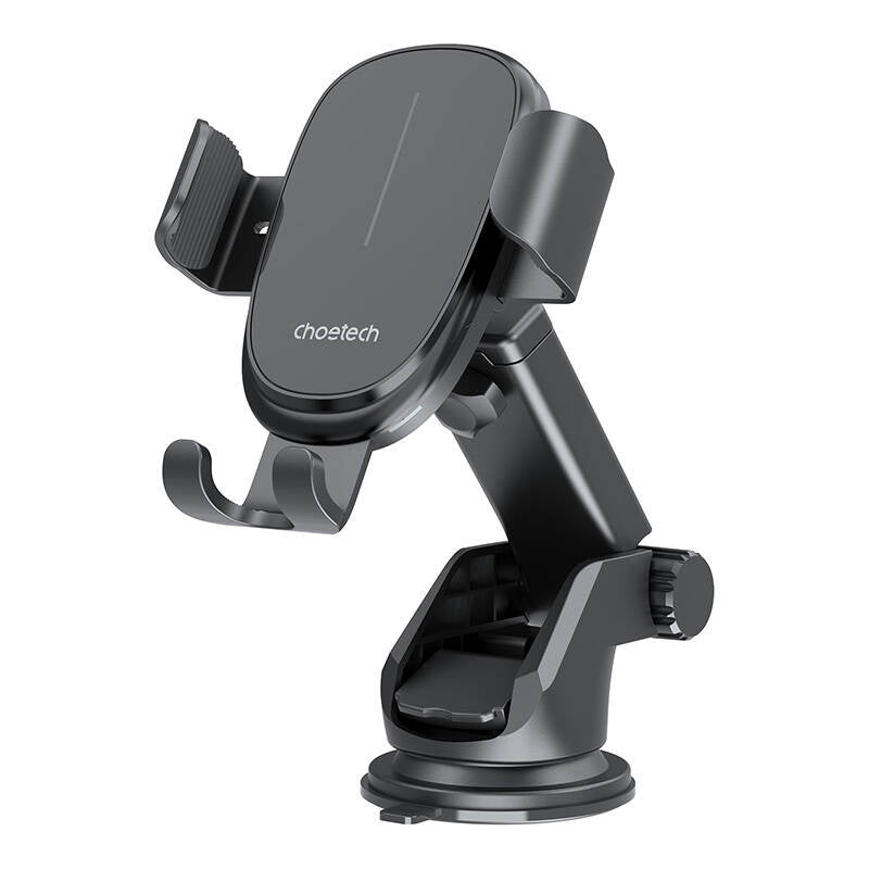 Gravity car holder with charger Choetech T203-F, 15W (black) - Product Image 1