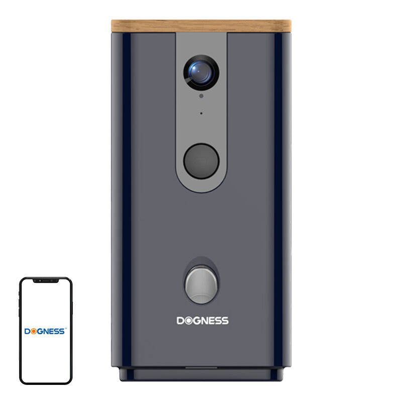 Smart snack feeder with camera T03 Dogness (Black) - Product Image 1