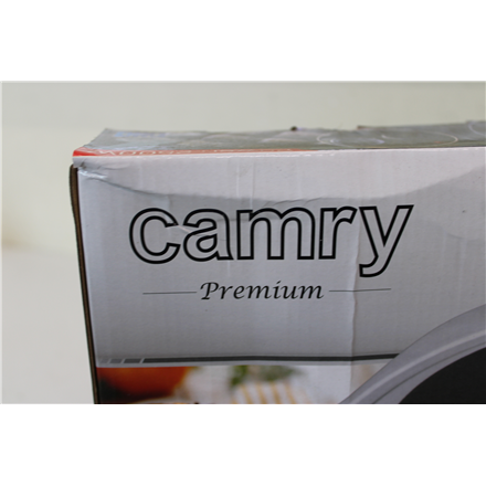 SALE OUT. | Camry | CR 6511 | Hot plate | Number of burners/cooking zones 2 | Rotary knobs | Stainless steel | DAMAGED P