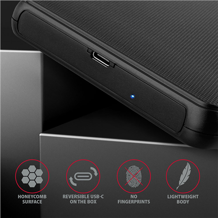 AXAGON Screwless USB 3.2 Gen 1 - SATA 6G external box for 2.5" SSD/HDD | EE25-SLC