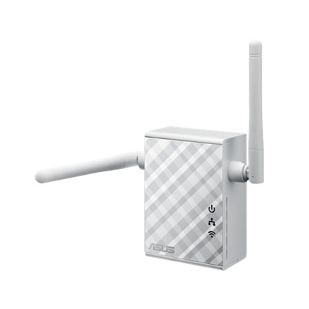 Asus | Repeater/Extender/Access Point/Bridge | RP-N12 | 802.11n | 2.4GHz | 300 Mbit/s | 10/100 Mbit/s | Ethernet LAN (RJ-45) ports 1 | MU-MiMO No | no PoE | Antenna type 2xExternal 2dBi | No USB