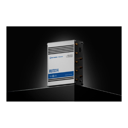 LTE Cat 12 Router | RUTX14 | 802.11ac | 867 Mbit/s | 10/100/1000 Mbps Mbit/s | Ethernet LAN (RJ-45) ports 5 | MU-MiMO Yes | 4G | Antenna type Internal