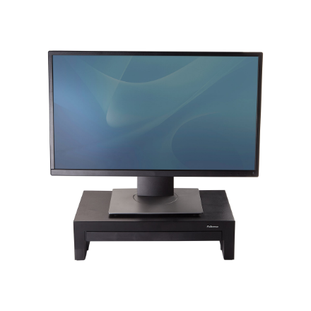 Fellowes | Designer Suites Monitor Riser | Height adjustment | Black