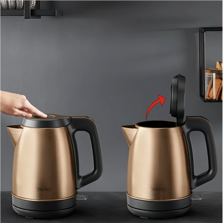TEFAL Coppertinto Kettle | KI280G10 | Electric | 2400 W | 1.7 L | Stainless steel | 360° rotational base | Copper/Black