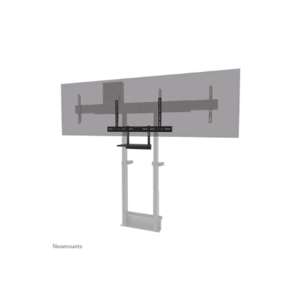 Neomounts Floor stand | AV45-500BL Laptop Shelf Kit | Height adjustment | 43-110 " | Maximum weight (capacity) 2.5 kg | Black