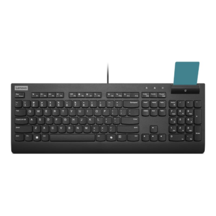 Lenovo Smartcard II | Keyboard | Wired | Estonian | Plunger type switch | Black