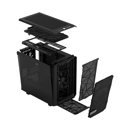 Fractal Design | Meshify 2 Nano | Side window | Black TG dark tint | ITX | ATX