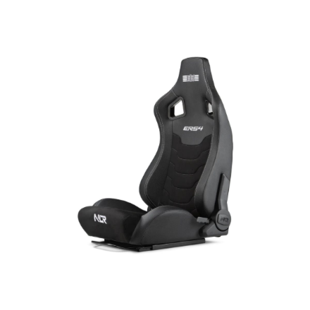 Next Level Racing | PU Leather and Suede | Reclining Seat | ERS4 Elite PU Leather & Suede Edition | Black