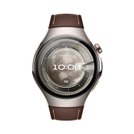 Huawei Watch 5 (46mm) | Smart watch | AMOLED | 1.5 inches | Waterproof | Brown