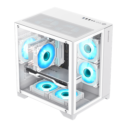 Gamemax Case | INFINITY MINI WH | M-ATX