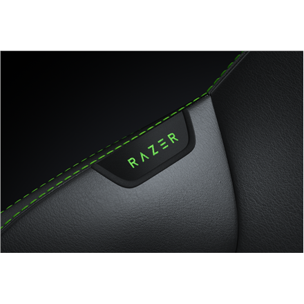 Razer Ergonomic Gaming Chair with Breathable Comfort | Iskur V2 NewGen | Black/Green