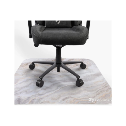 Arozzi Zona Square Floor Pad | White Marble