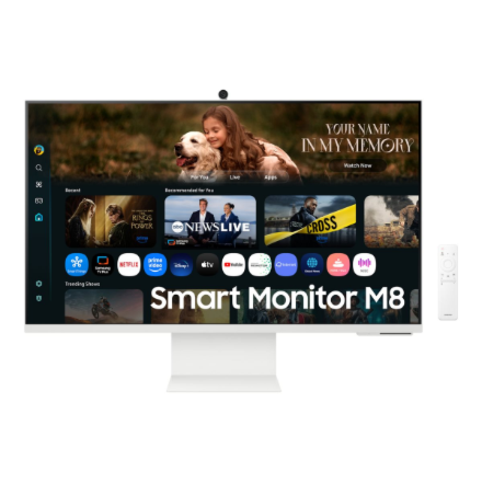 Samsung | LS32FM801UUXDU | 32 " | VA | 16:9 | 60 Hz | 4 ms | 3840 x 2160 pixels | 400 cd/m² | HDMI ports quantity 1 | White