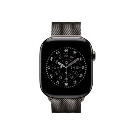 Apple 46mm Slate Milanese Loop - S/M | Apple