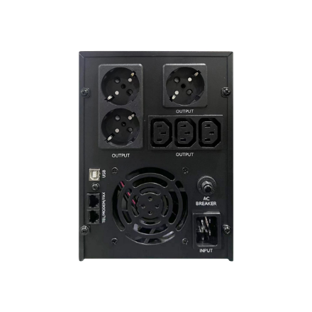 EnerGenie | UPS with USB and LCD display | EG-UPS-036 | 3000 VA | 1800 W