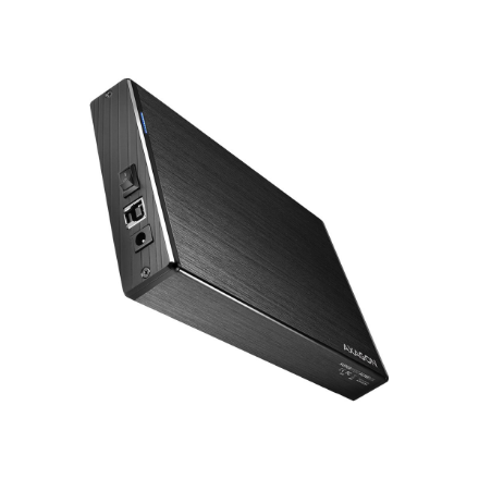 AXAGON | Compact aluminum USB 3.2 Gen 1 external box SATA intended for 3.5" HDD | EE35-XA3