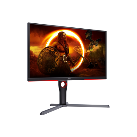 AOC | Monitor | 25G3ZM/BK | 24.5 " | VA | FHD | 16:9 | 240 Hz | 1 ms | 1920 x 1080 | 300 cd/m² | HDMI ports quantity 2 | Black/Red | Warranty 36 month(s)