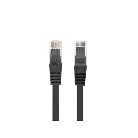 Lanberg | Patchcord Cat.6 UTP LSZH CU | PCU6-10CU-0300-BK | 3 m | Black