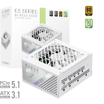 Gamemax PSU | GS 850G WH | 850 W | SFX | White | Full Modular