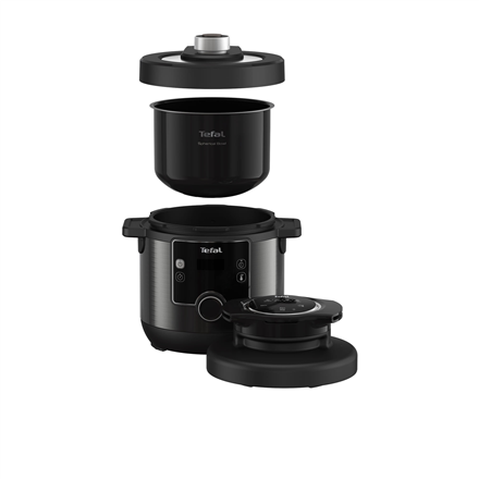 TEFAL | Turbo Cuisine and Fry Multifunction Pot | CY7788 | 1200 W | 7.6 L | Number of programs 15 | Black