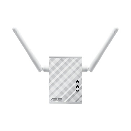 Asus | Repeater/Extender/Access Point/Bridge | RP-N12 | 802.11n | 2.4GHz | 300 Mbit/s | 10/100 Mbit/s | Ethernet LAN (RJ-45) ports 1 | MU-MiMO No | no PoE | Antenna type 2xExternal 2dBi | No USB