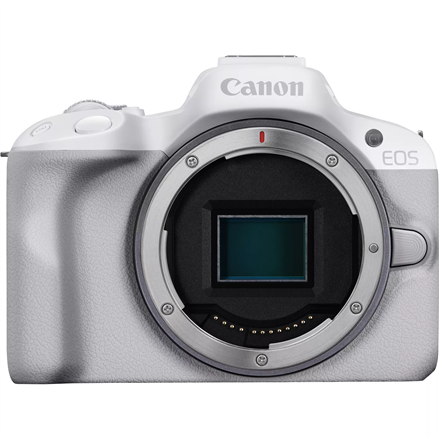 Canon | EOS R50 WH + RF-S 18-45mm F4.5-6.3 IS STM (SIP) | Megapixel 24.2 MP | Image stabilizer | ISO sensitivity (max) 32000 | Display diagonal 2.95 " | Wi-Fi | Video recording | Automatic, manual | CMOS | White