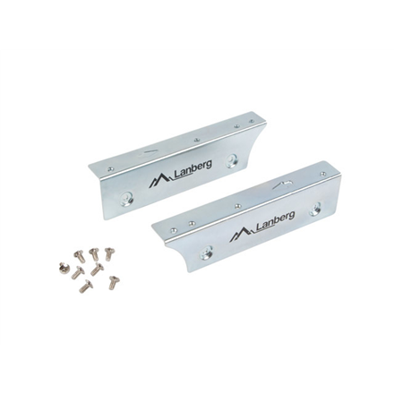 Lanberg Mounting Frame for 2.5" SSD/HDD to 3.5" Bay | IF-35-25 | Silver