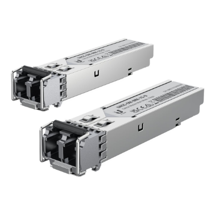 Ubiquiti | UF-MM-1G | SFP | Multi-Mode Fiber | Dual LC | 10/100/1000 Mbit/s | Wavelength 850 nm | Maximum transfer distance 550 m | 0 to +70C
