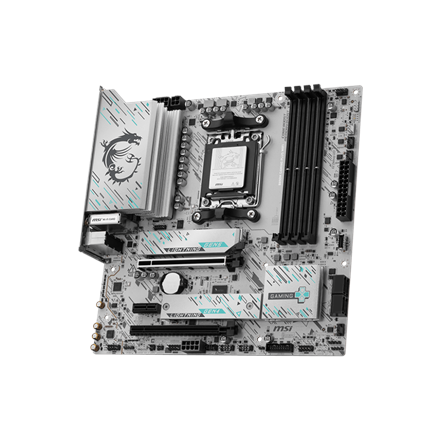 MSI B850M GAMING PLUS WIFI | Processor family AMD | Processor socket AM5 | DDR5 | Supported hard disk drive interfaces SATA, M.2 | Number of SATA connectors 4