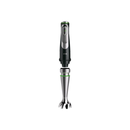 Braun | Hand Blender | MQ9138XI MultiQuick 9 | Hand Blender | 1200 W | Number of speeds 3 | Chopper | Ice crushing | Black/Stainless Steel