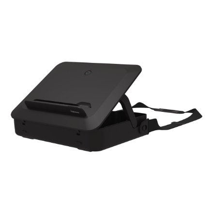 Fellowes | Breyta 2in1 Laptop Carry Case/Laptop Riser | Black | 384 x 308 x 89 mm