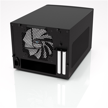 Fractal Design | NODE 304 | 2 - USB 3.0 (Internal 3.0 to 2.0 adapter included)1 - 3.5mm audio in (microphone)1 - 3.5mm audio out (headphone)Power button with LEDHDD LED | Black