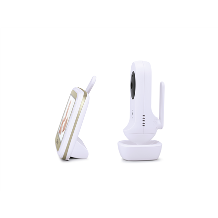 Motorola 5.0” Wi-Fi Video Baby Monitor with Stargrip Crib Mount | VM45 Connect | White