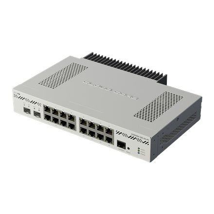 Mikrotik CCR2004-16G-2S+PC | Ethernet Router | CCR2004-16G-2S+PC | 10/100/1000 Mbit/s | Mesh Support No | MU-MiMO No | No mobile broadband