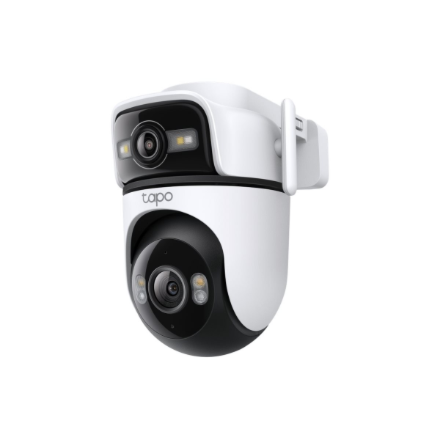 TP-LINK | Dual Lens Security Wi-Fi Camera | Tapo C545D | Dome | 3 MP | 6mm | IP66 | H.264 | MicroSD, up to 512 GB