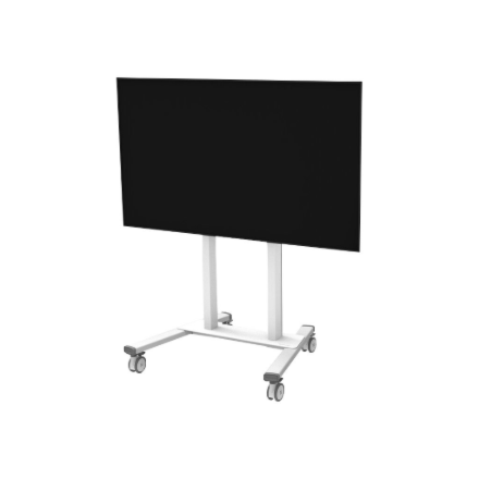 Neomounts Floor stand | FL55-875WH1 TV trolley | Adjustable Height | 55-100 " | Maximum weight (capacity) 110 kg | White