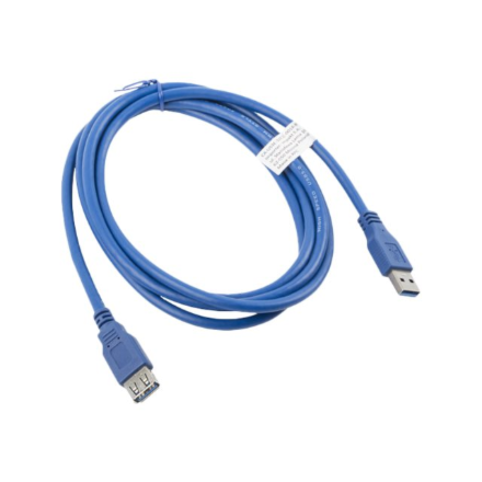 Lanberg | Lanberg USB-A 3.0 Cable, 1.8 m | CA-US3E-10CC-0018-B | USB Type-A to USB Type-A