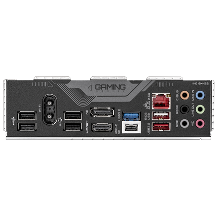 Gigabyte B760 G X WF6E GEN5 | Processor family Intel | Processor socket LGA1700 | DDR5 | Supported hard disk drive interfaces M.2, SATA | Number of SATA connectors 4
