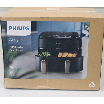 SALE OUT. Philips | Airfryer | NA352/00 | Power 2750 W | Capacity 9 L | Rapid Air technology | Charcoal Grey/Copper | DAMAGED PACKAGING