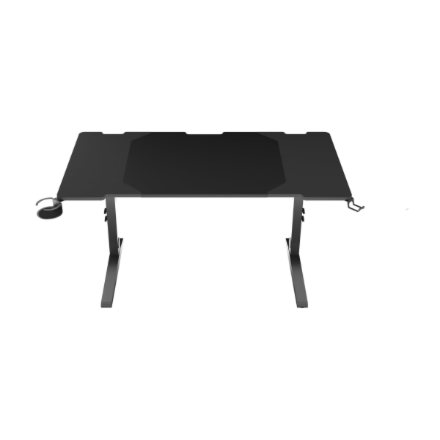 Genesis | Modular Gaming Desk | Holm 140 RGB | Anthracite Black