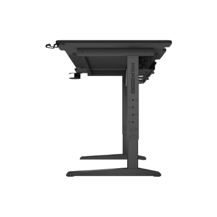 Genesis | Modular Gaming Desk | Holm 140 RGB | Anthracite Black