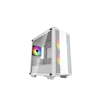 Deepcool | ARGB Micro-ATX CASE | CC360 | White | Mini-ITX / Micro-ATX | ATX PS2 (maximum length: 160mm)
