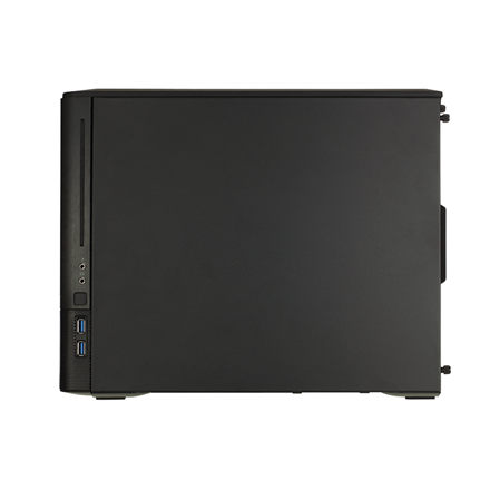Fractal Design | NODE 804 | Side window | 2 - USB 3.0Audio in/outPower button with LED (white)HDD activity LED (white) | Black | Micro ATX